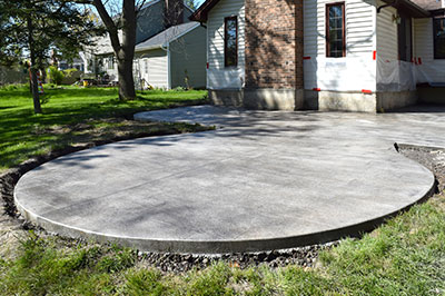 Concrete Patio